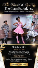 Neon Kisses NYC Link Up — The Glam Experience
