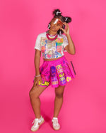 Savage In Paris Skirt Set