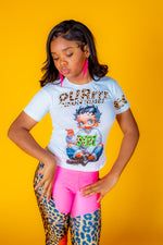 Purrr Neon Kisses T-Shirt