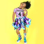 Unicorn Power Pin Wheel Dress-Skirts-neonkissesinc.com