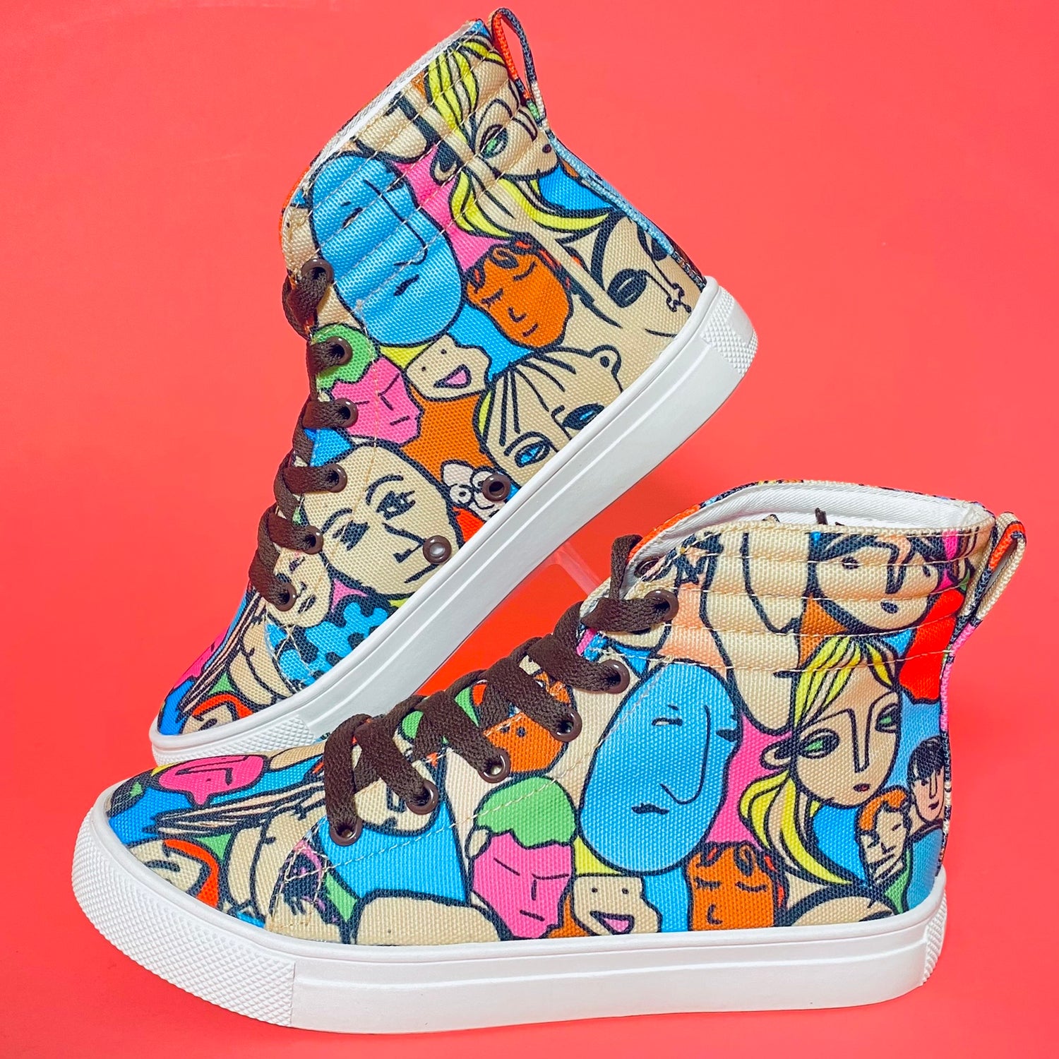 Art Class Hightop Sneakers | Step into Creativity