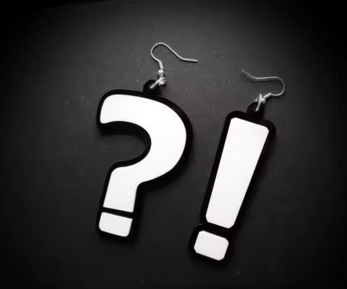 Question exclamation Earrings