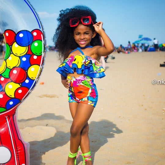 neonkissesinc Candy Bathing Suit 6 Girls