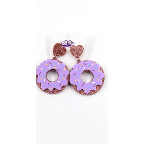 Dunkin Donut Earrings