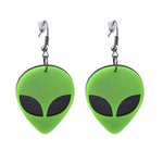 Alien Earrings - neonkissesinc.com