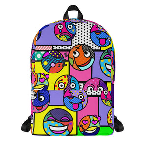 Pop Art Emoji Backpack