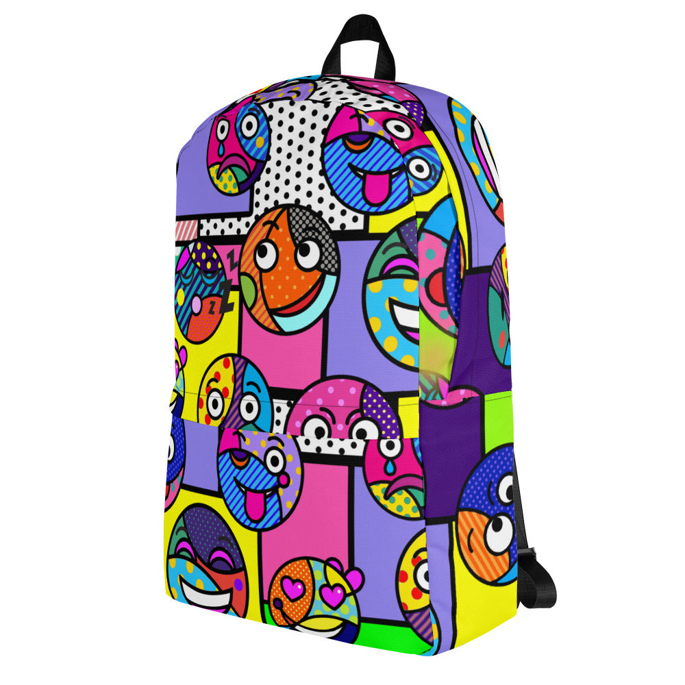 Pop Art Emoji Backpack