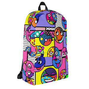 Pop Art Emoji Backpack