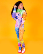 Bandana Stacked Unitard - neonkissesinc.com