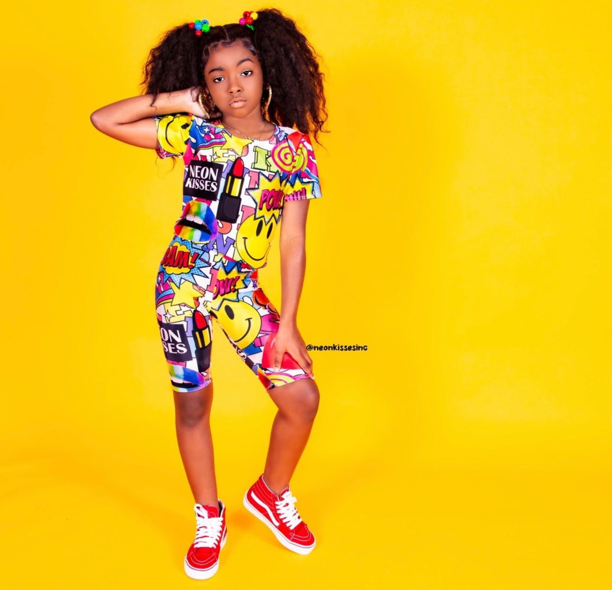 Candy Biker Short Set - neonkissesinc.com