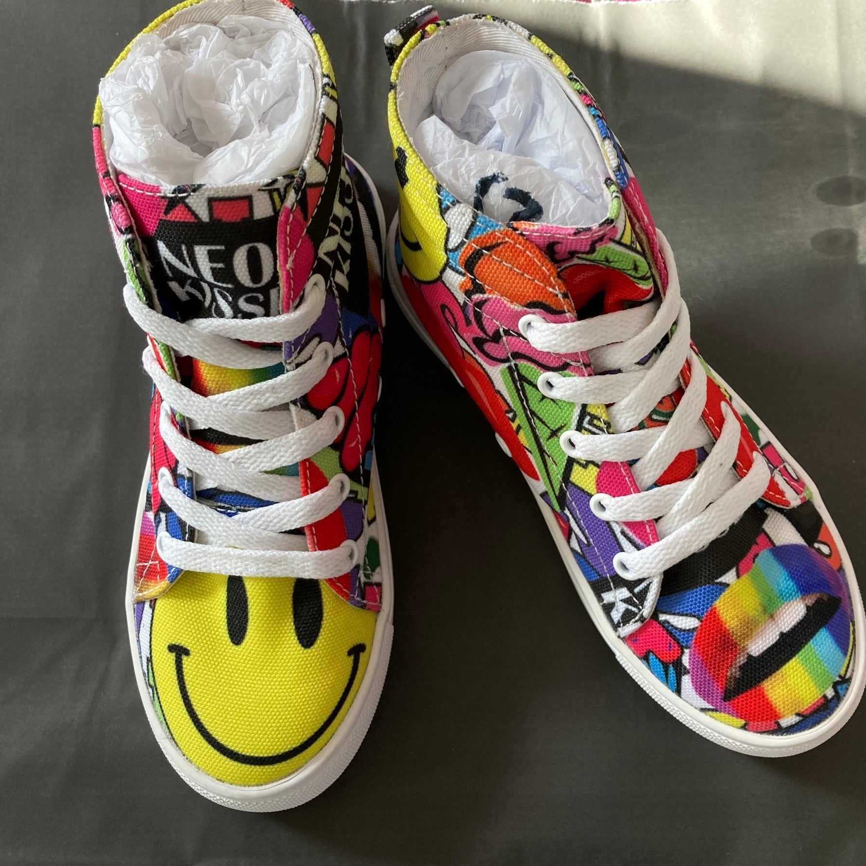 Candy Hightop Sneakers - neonkissesinc.com