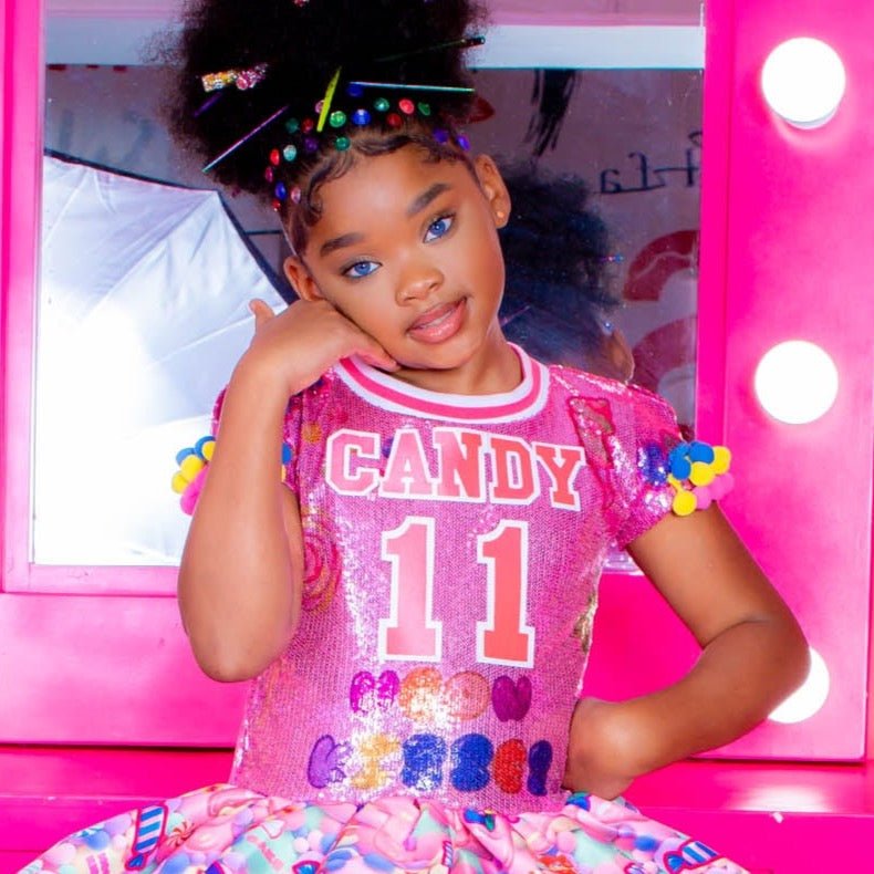 Candyland High Low Dress Medium - Juniors Candyland High Low Dress Medium - Juniors