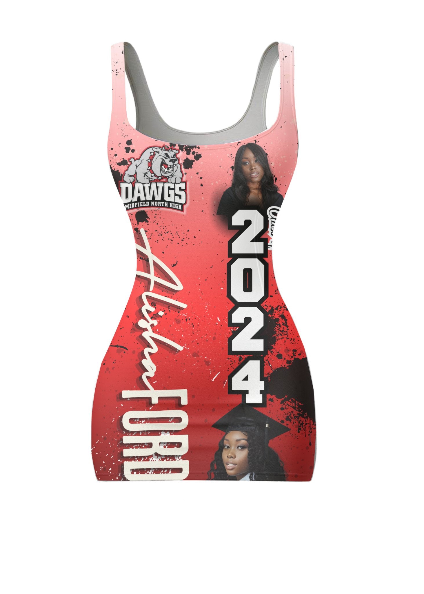 Custom Memory Dress - neonkissesinc.com