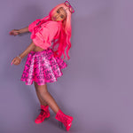 Original Neon Kisses Birthday Diva private glam session photo