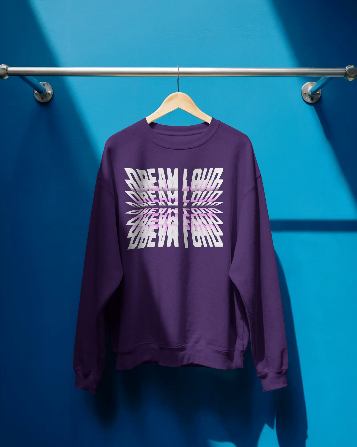 Dream Loud Flip-Effect Crewneck