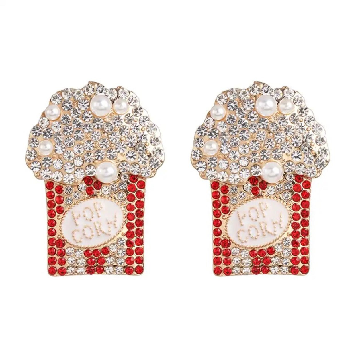 Icy Popcorn Earrings - neonkissesinc.com