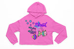 Mermaid Crop Hoodie - neonkissesinc.com