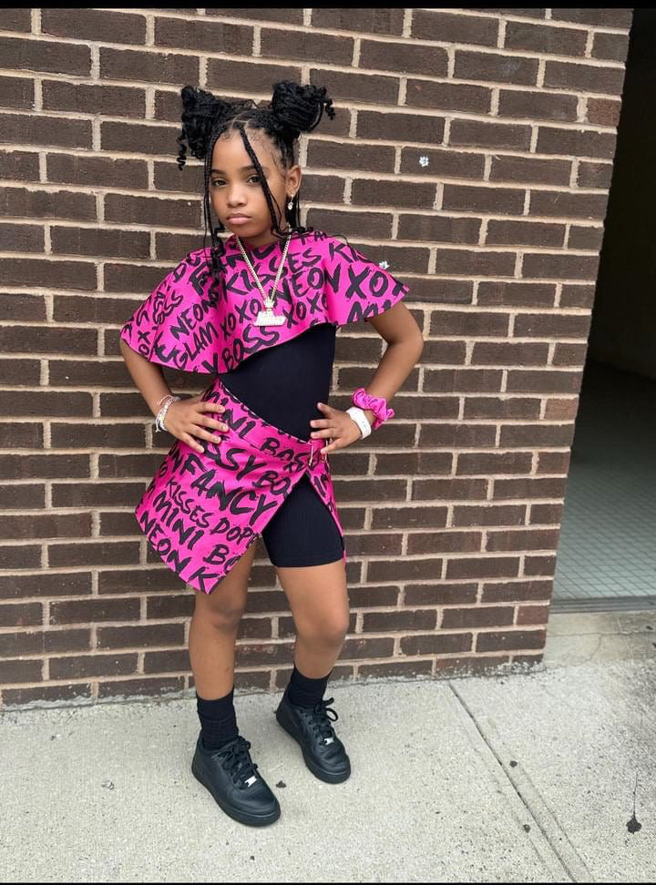 Mini Boss Cape Set - neonkissesinc.com