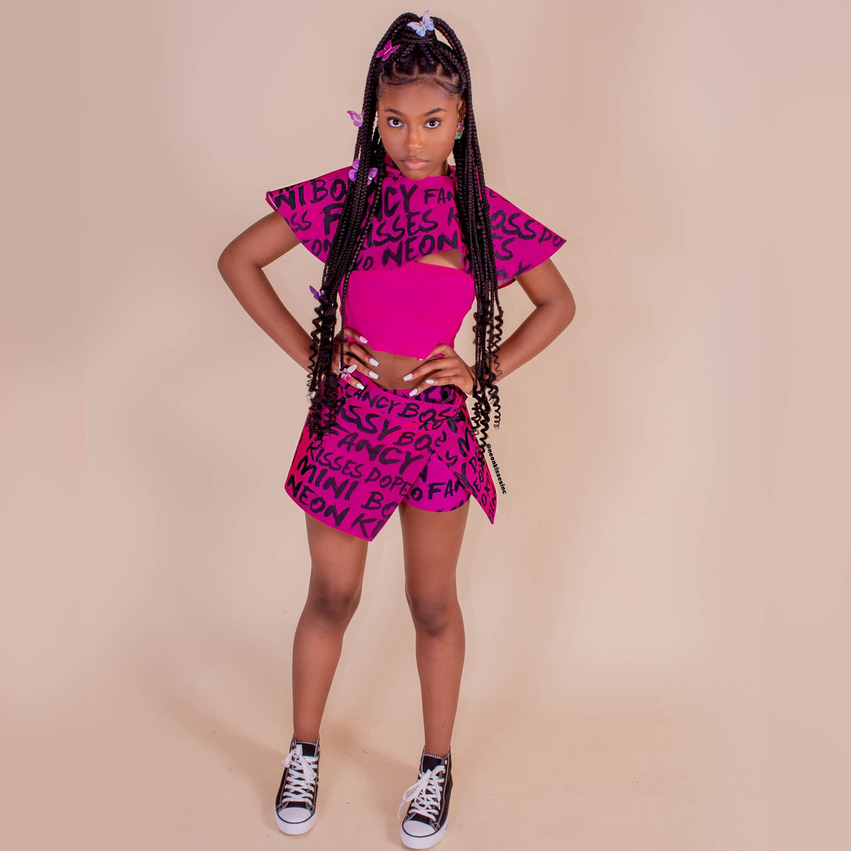 Mini Boss Cape Set - neonkissesinc.com
