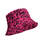 Mini Boss Reversible bucket hat - neonkissesinc.com