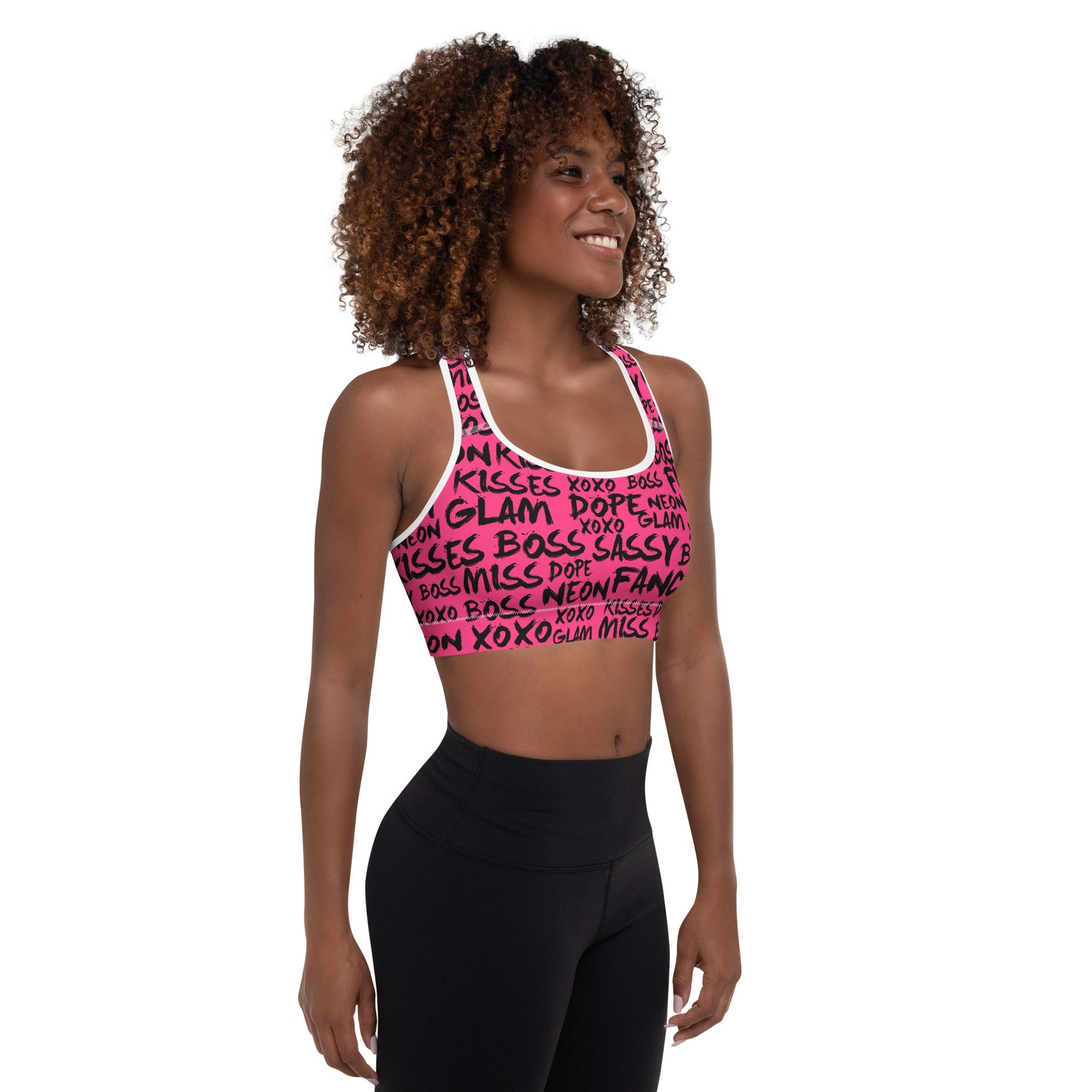 Mini Boss Sports Bra - neonkissesinc.com