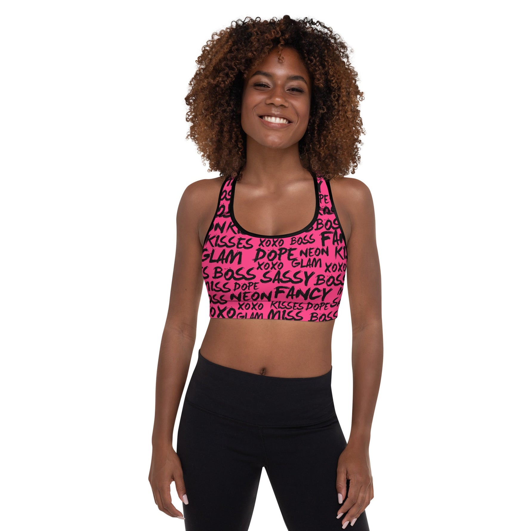 Mini Boss Sports Bra - neonkissesinc.com