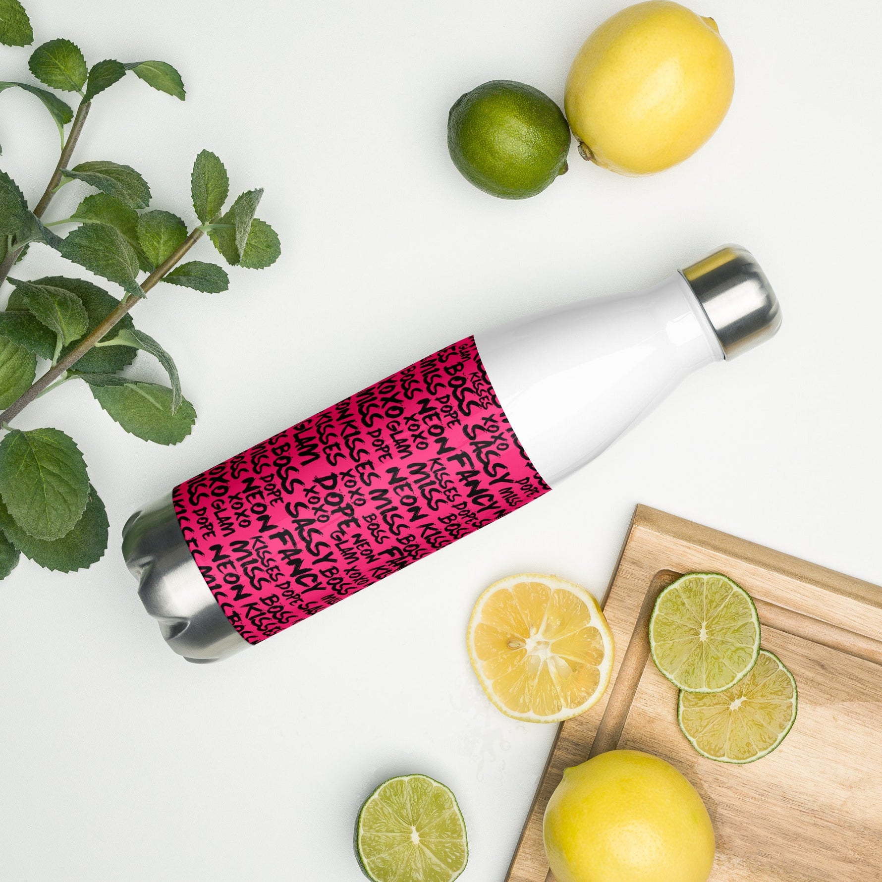 Mini Boss Stainless Steel Water Bottle - neonkissesinc.com