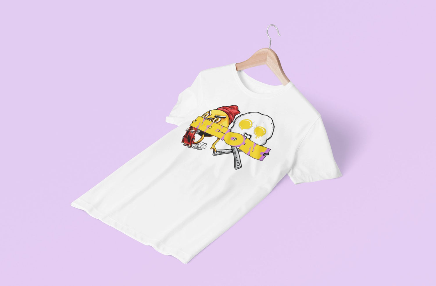 Neon Breakfast T - Shirt - neonkissesinc.com