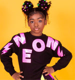 Neon Glitter Bolt Sweater - neonkissesinc.com