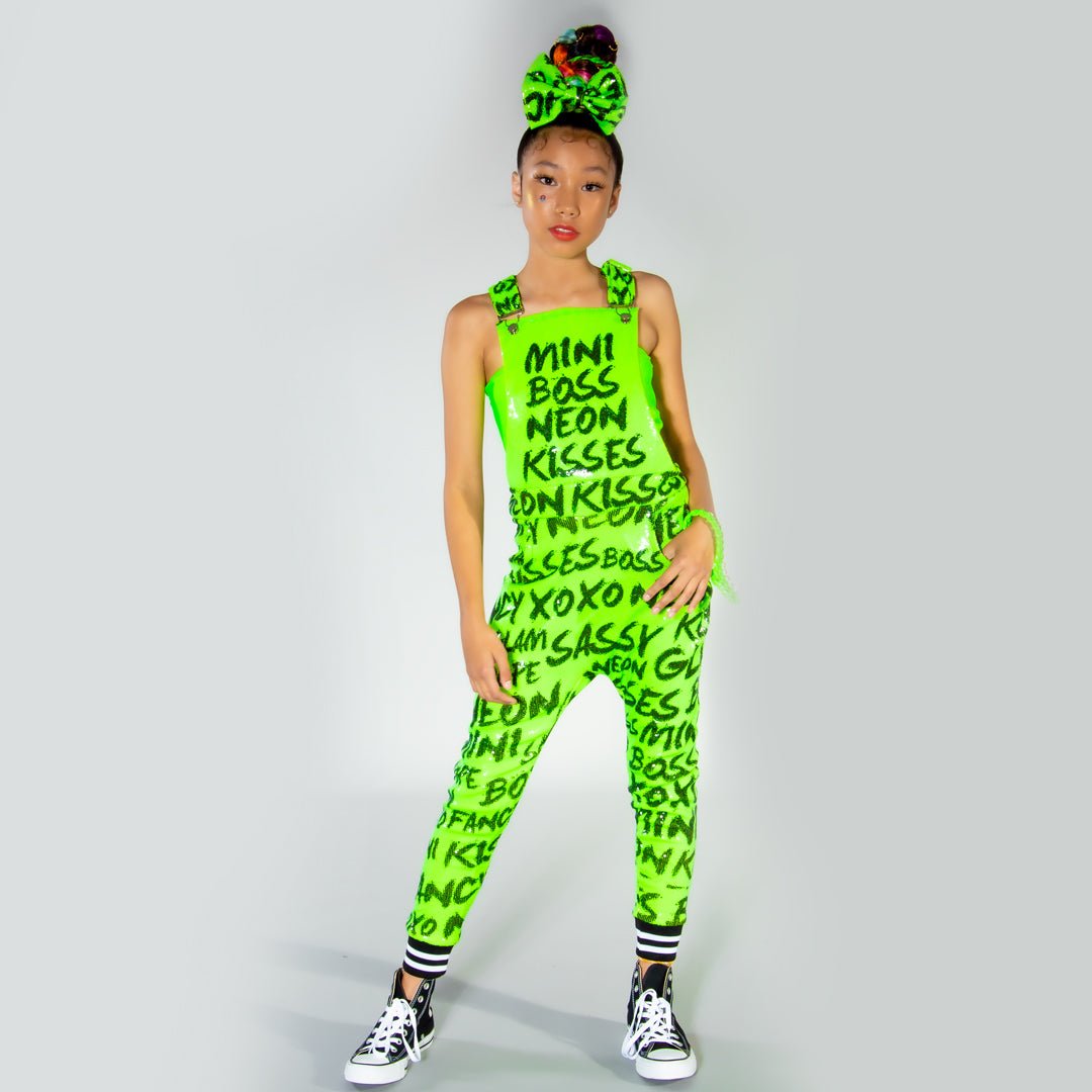 Neon Green Mini Boss Jumper - neonkissesinc.com