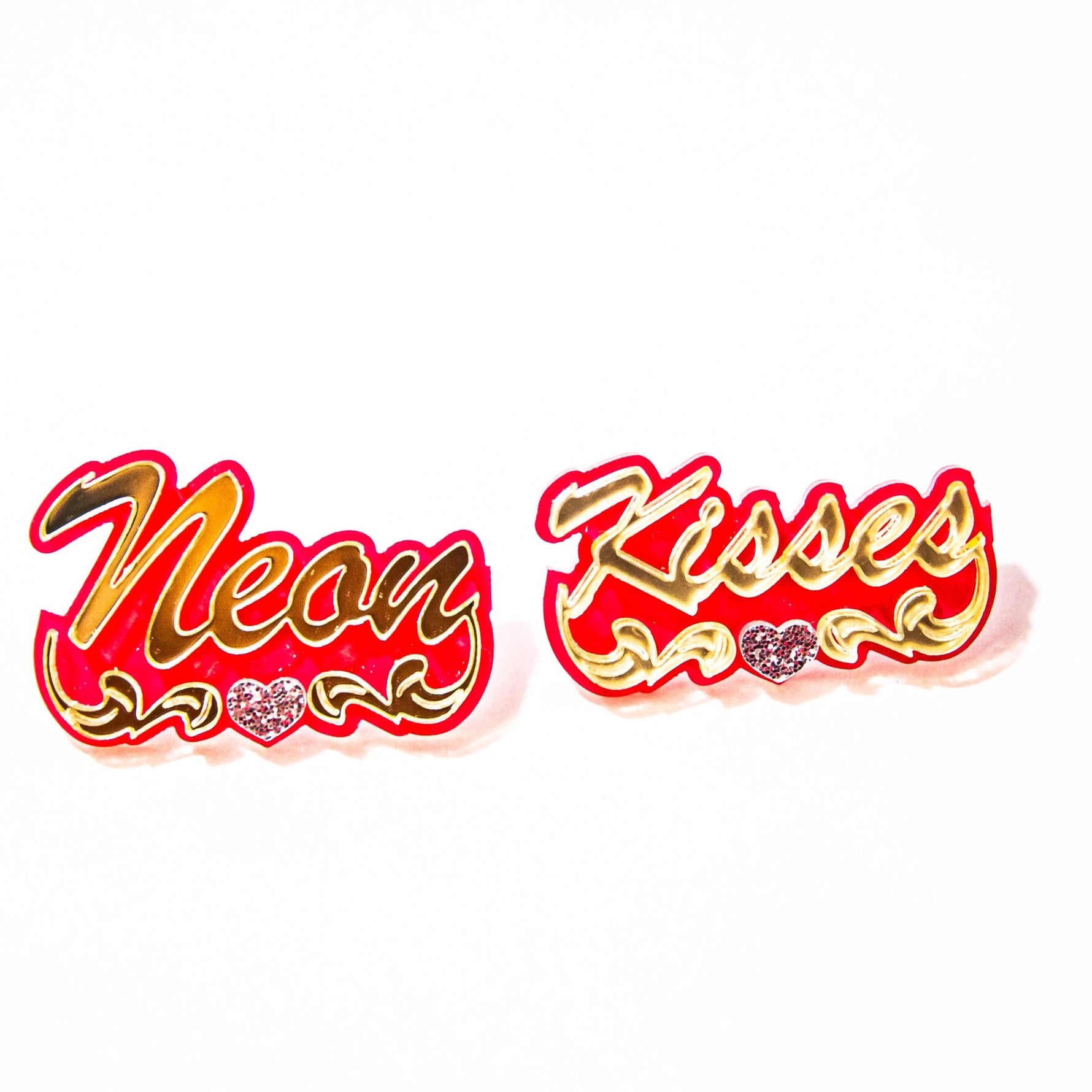 Neon Kisses Signature Earrings - neonkissesinc.com