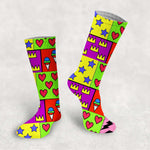 Paw Print Socks - neonkissesinc.com