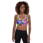 Pop Art Emoji Sports Bra - neonkissesinc.com