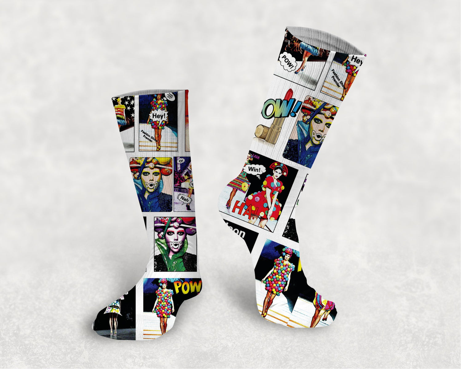 Pop Art Socks - neonkissesinc.com