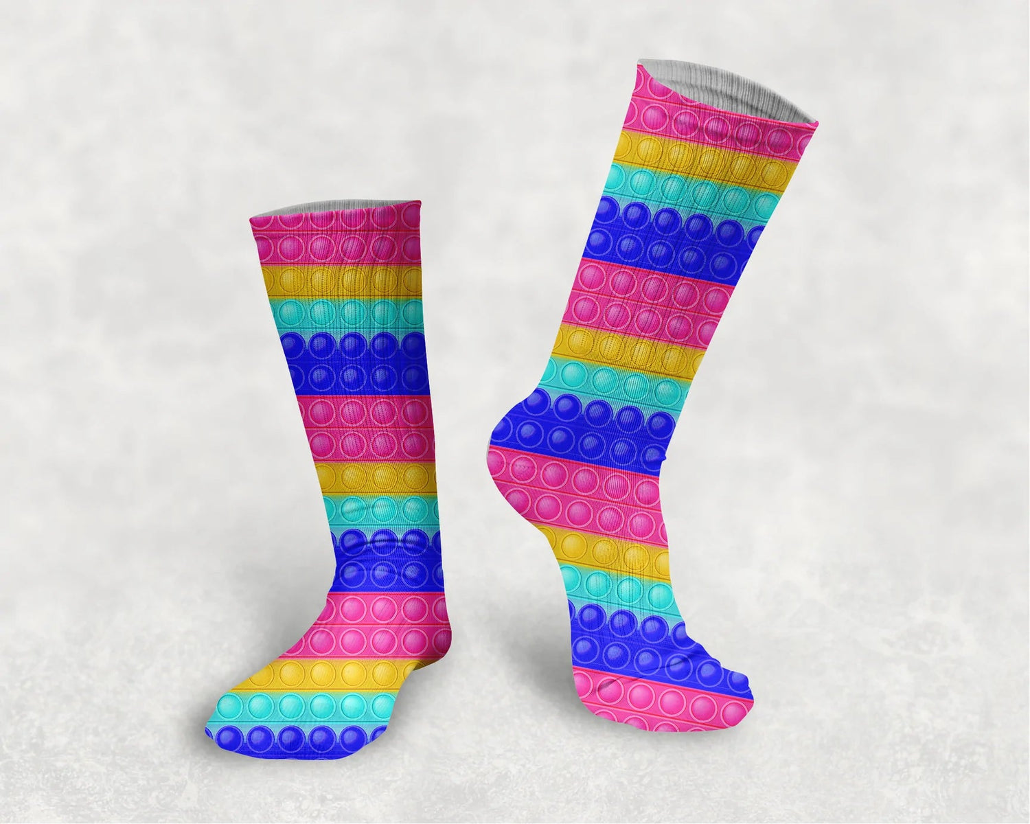 Pop Blocks Socks - neonkissesinc.com