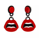 Popping Lip Earrings - neonkissesinc.com