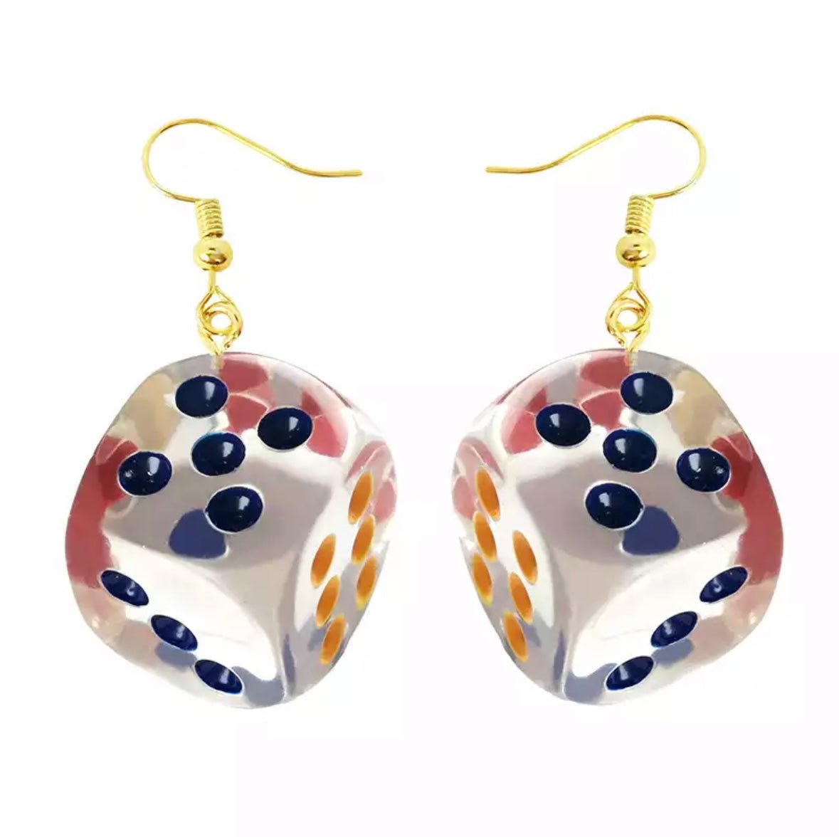 Rolling Dice Earrings - neonkissesinc.com