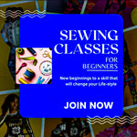 Adults Beginner sewing course