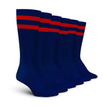 Stripe Crew Socks - 3 Pack - neonkissesinc.com