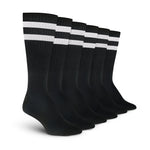 Stripe Crew Socks - 3 Pack - neonkissesinc.com