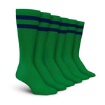 Stripe Crew Socks - 3 Pack - neonkissesinc.com