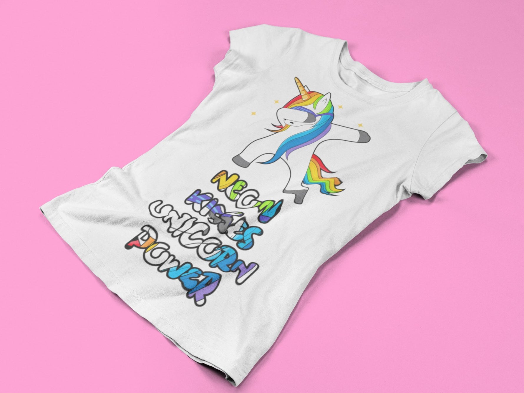 Unicorn Dab T - Shirt - neonkissesinc.com