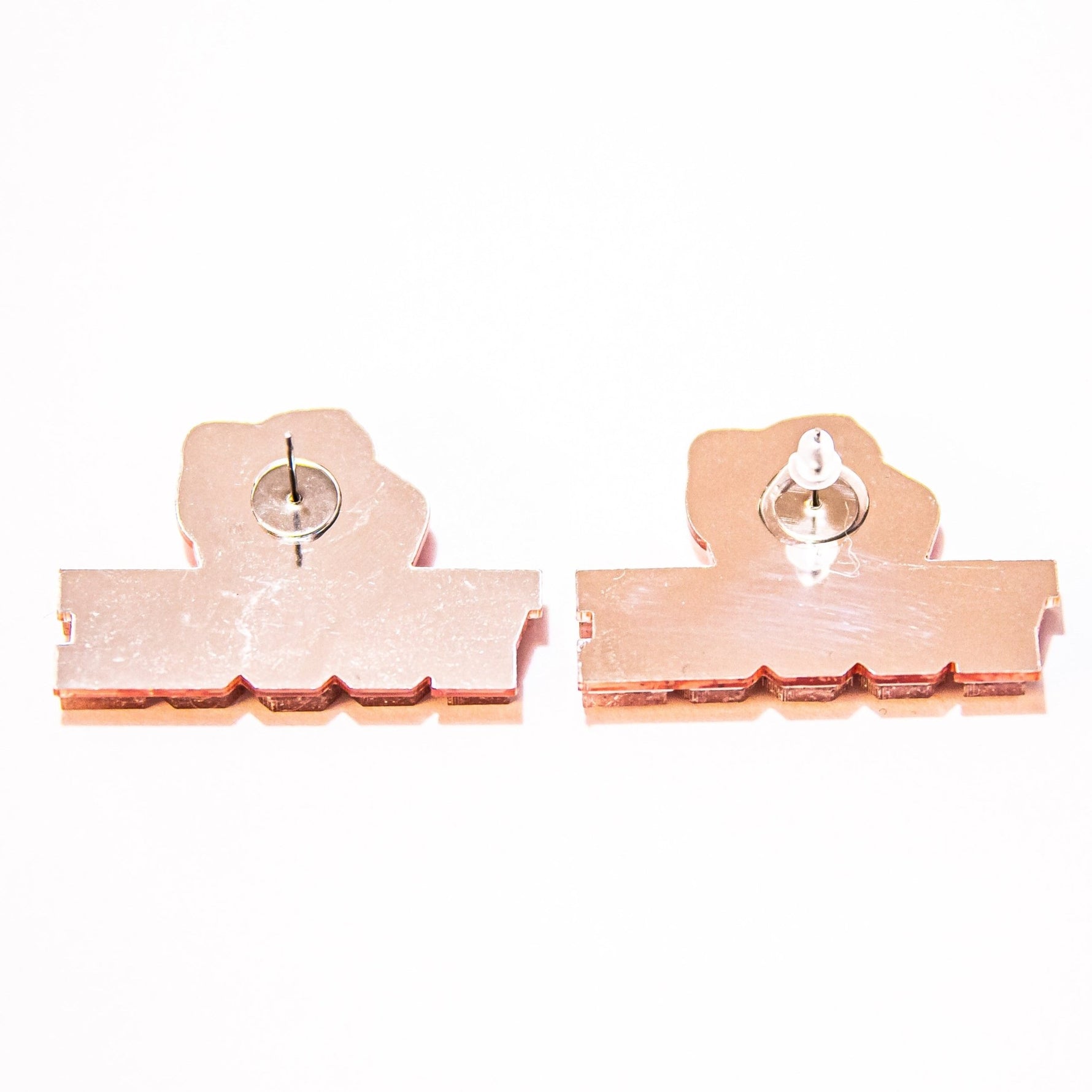 Vogue Rose Gold Earrings - neonkissesinc.com