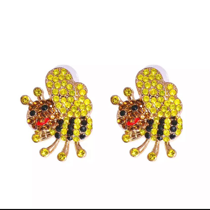 Bumble Bee Earrings