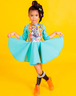 Santa Cruz Baby Doll Dress-Skirts-neonkissesinc.com