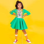 Santa Cruz Baby Doll Dress-Skirts-neonkissesinc.com
