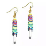 Rainbow lollipop Earrings