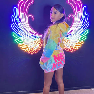 Tie Dye Super Cropped skirt Set