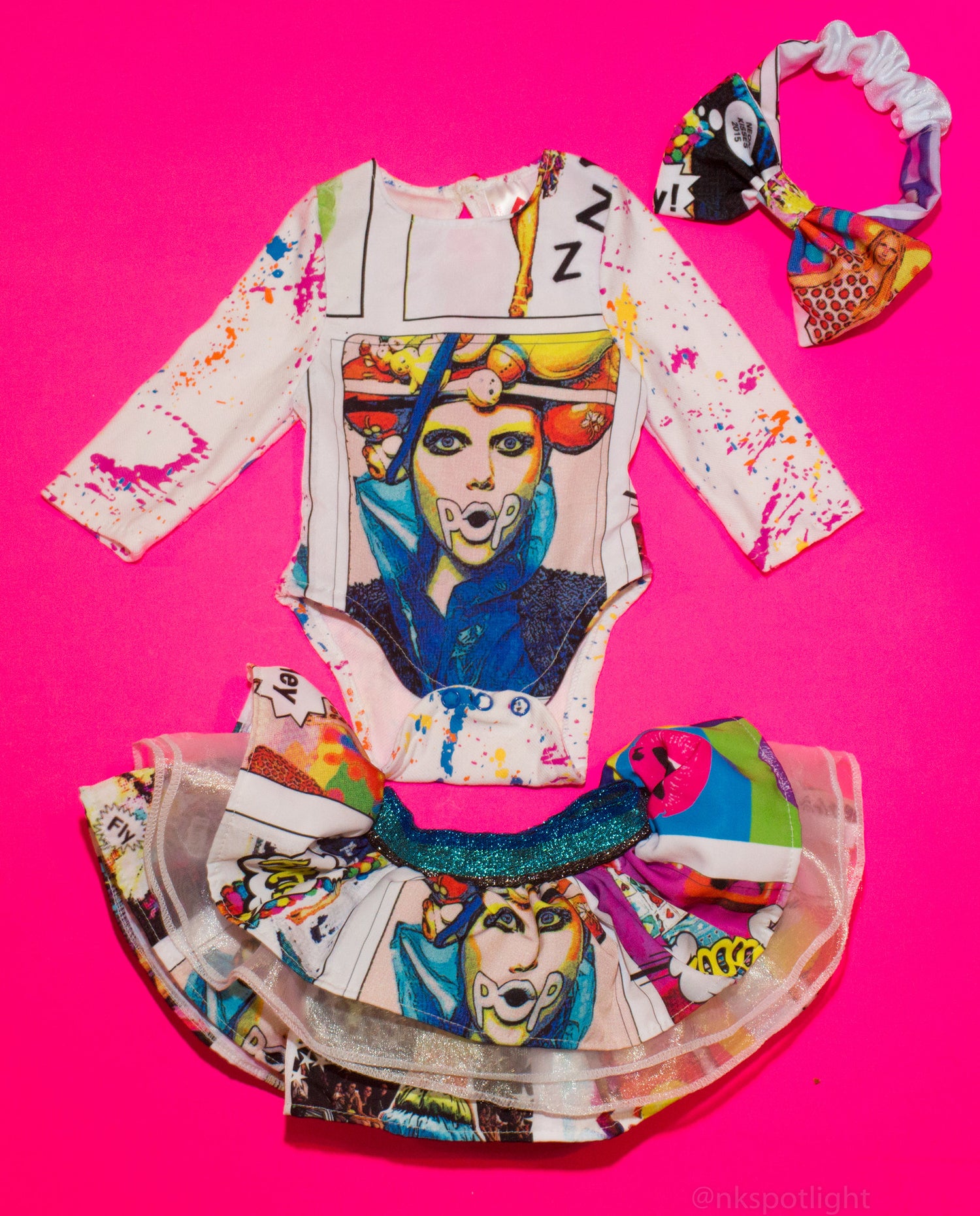 Pop Art Onesie & Skirt